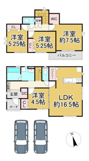 【参考プラン】 | 川西市けやき坂2丁目28の5　建築条件付き土地