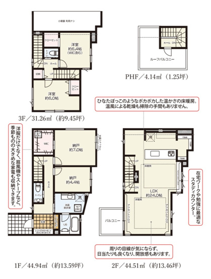 【間取り】 | 南荻窪３丁目～「荻窪」駅１０分・LDK２３帖超～