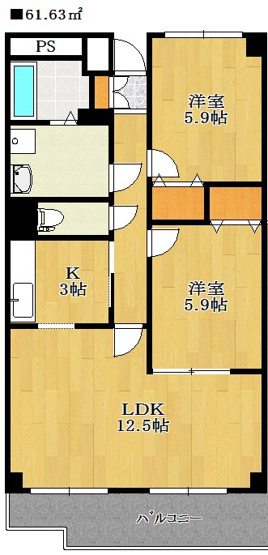 【間取り】 | グランシャリオ | 間取り図です
