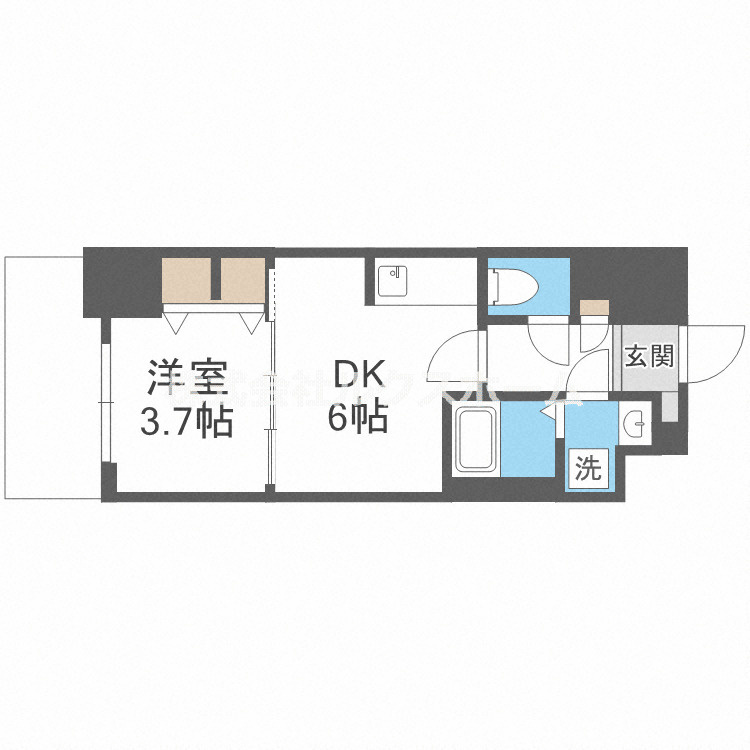 S-RESIDENCE千里丘の間取り