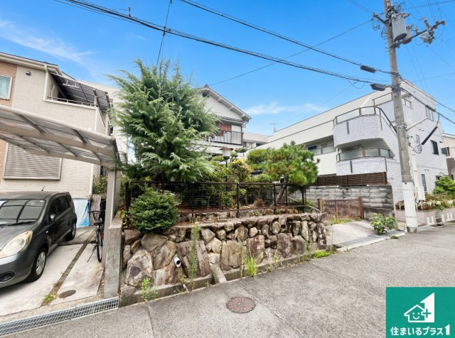 神戸市垂水区星陵台　第1期　新築一戸建ての前面道路含む現地写真|周辺は落ち着いた街並みの住宅地！子育てがしやすい住環境です！まだ未完成ですが、現地でしかわからない事もございます。是非一度ご覧ください。