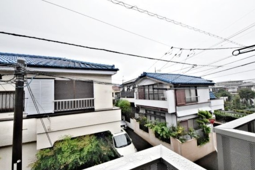 小金井市貫井北町５丁目のアパートの展望
