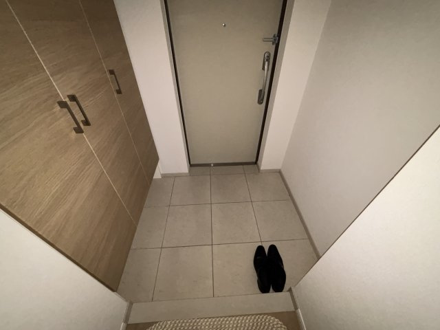 アンビシャス南柏の玄関
