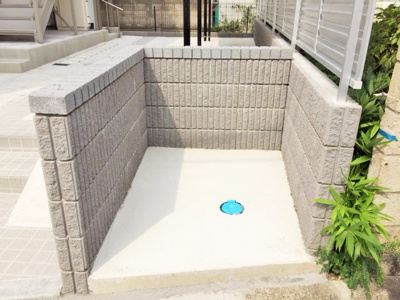 【その他共用部分】 | アザレア | 専用ごみ置き場