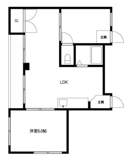 シルベーヌ大森の間取り|間取りです。