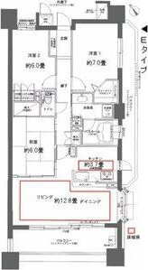 レジディア泉の間取り