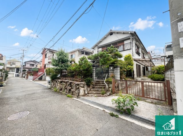 神戸市垂水区星陵台　第1期　新築一戸建ての前面道路含む現地写真|周辺は落ち着いた街並みの住宅地！子育てがしやすい住環境です！まだ未完成ですが、現地でしかわからない事もございます。是非一度ご覧ください。