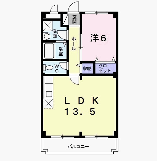 カーサマサの間取り