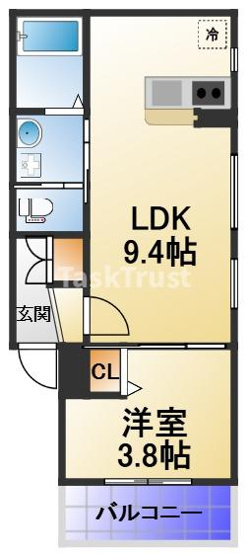 【間取り】 | シェリル城北公園