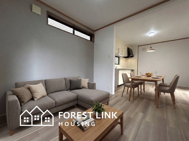 羽曳野市野 中古戸建の居間・リビング|※家具配置のイメージ画像です。