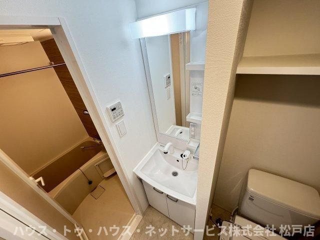 S-RESIDENCE松戸Iriseの洗面所