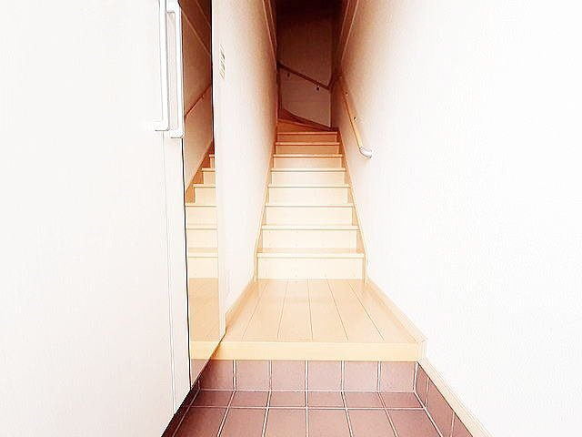 フランコートＮの玄関