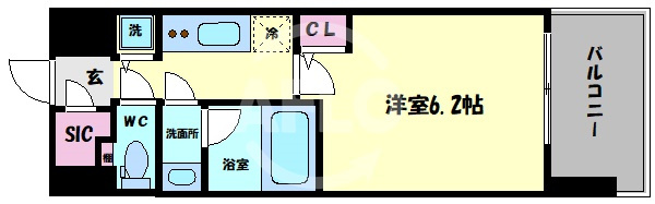LaDouceur北巽の間取り|La　Douceur北巽　　間取り