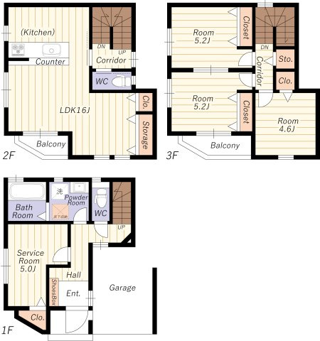 【間取り】 | 十三東３丁目中古戸建 | インスペクション実施済・間口広々９.１ｍ・前面道路幅員5ｍ公道