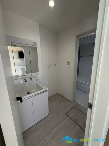 平塚市長持18期　新築戸建　全1棟1号棟の脱衣所