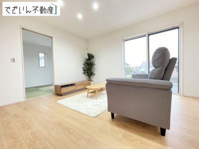 【居間・リビング】 | 深谷市田中　新築住宅 | 現地(2026年9月撮影)
