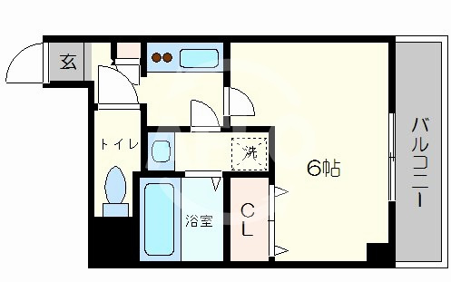 リンクパラッツォ上本町　真田山小学校区の間取り|リンクパラッツォ上本町　間取り