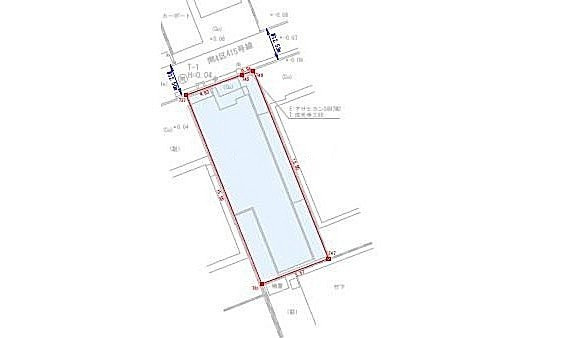 広島市南区皆実町５丁目の土地図