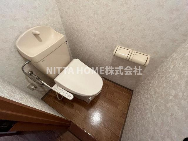 グランヴェールのトイレ|ウォシュレット付きのトイレです＊