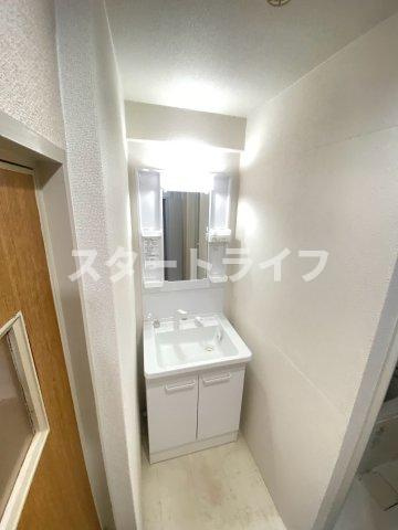 吹田市出口町の賃貸マンションの洗面所