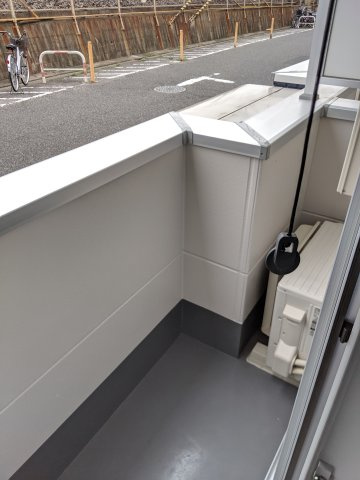 ラ・ルーチェ新小岩のバルコニー