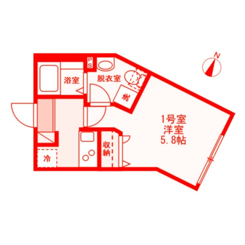 G-Residenceの間取り|角部屋♪設備充実♪