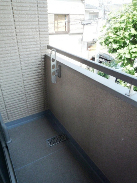 ユークリッドコート田園調布のバルコニー