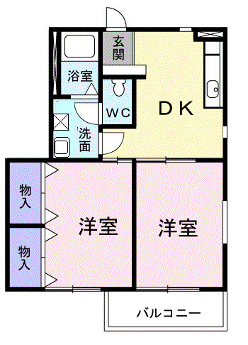 コスモスⅠの間取り