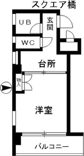【間取り】 | スクエア橘