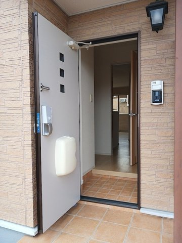 ノースパークＡの玄関