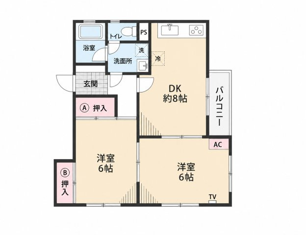 中川ビルの間取り