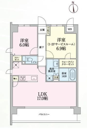 【間取り】 | アプリカーレ練馬