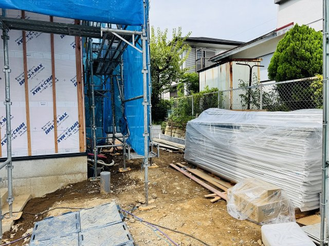八王子市　片倉町　新築一戸建て　２４期の庭|～ガーデニングなども楽しめる庭付き～