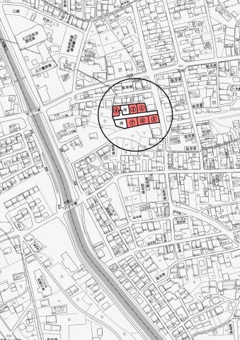 8区画分譲地　北方町加茂　⑥の地図