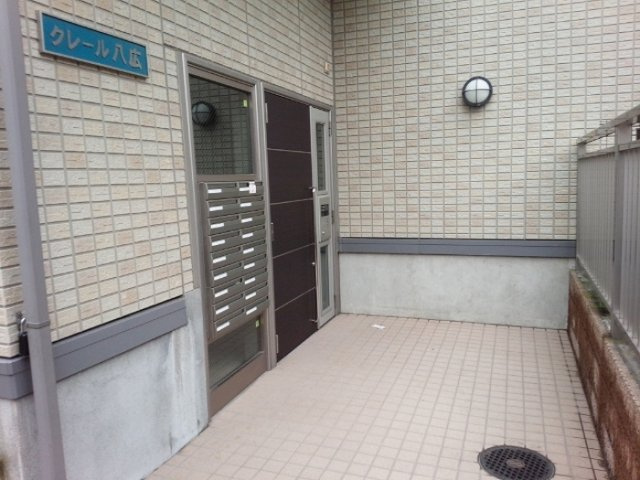クレール八広のエントランス