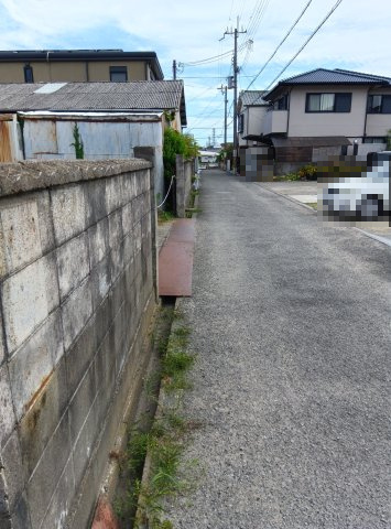 和歌山市木ノ本・土地・56991の前面道路含む現地写真