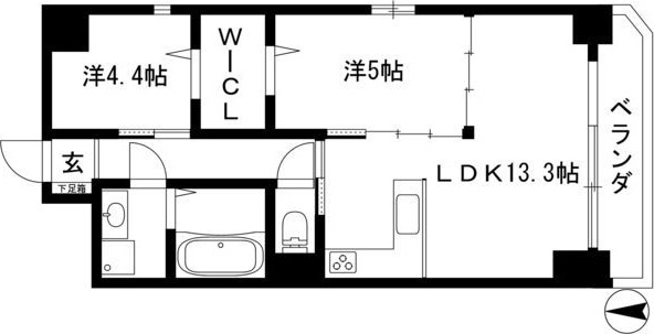 【間取り】 | オーベル城西