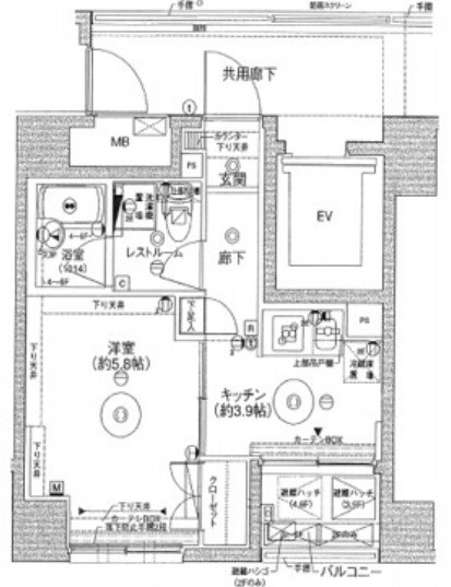 レアシス秋葉原の間取り