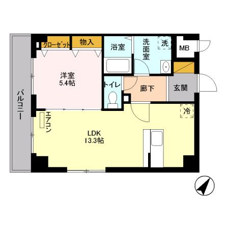 ガーデンコートの間取り