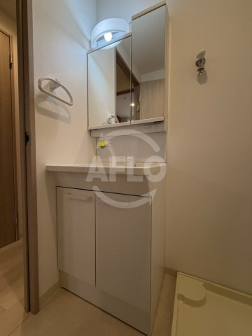 アートレジデンス梅田北Ⅰの独立洗面台