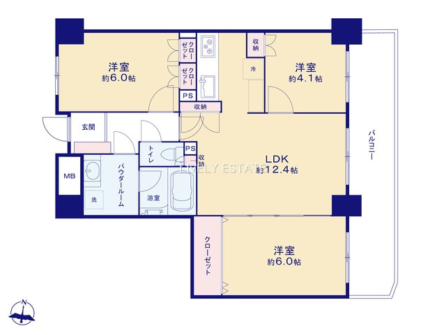藤和シティコープ草加新田の間取り