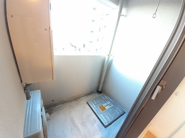 グランツ堀田のバルコニー