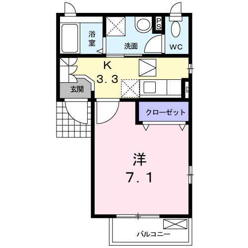 アルドールの間取り