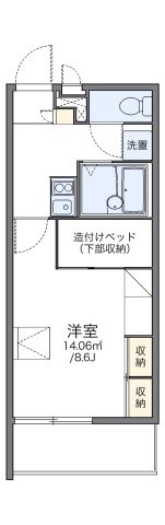 レオパレスＹＵＴＡＫＡの間取り