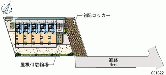 レオパレス友愛の区画図