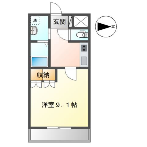 ハピネス幸の間取り