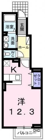 ストリーム　パルの間取り