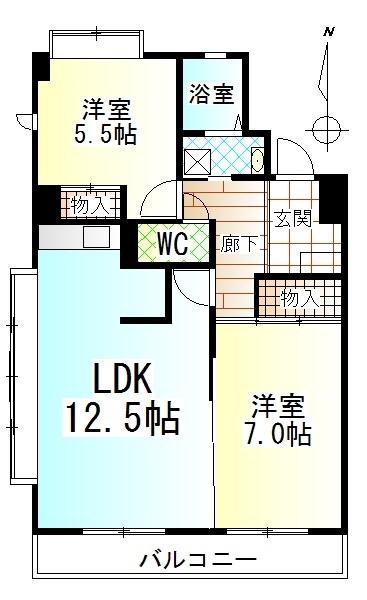 ウエストクリークの間取り