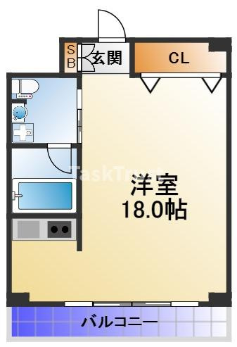 【間取り】 | アマントリビエールシギノ