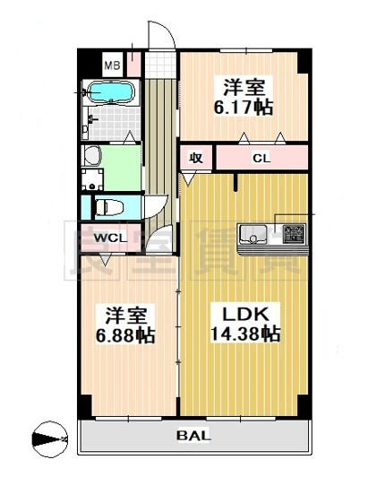 【間取り】 | GRANDUKE高辻